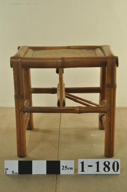 竹製母子椅藏品圖，第1張