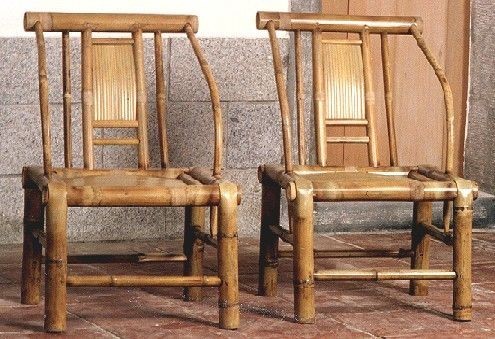 竹椅組（小）藏品圖，第1張