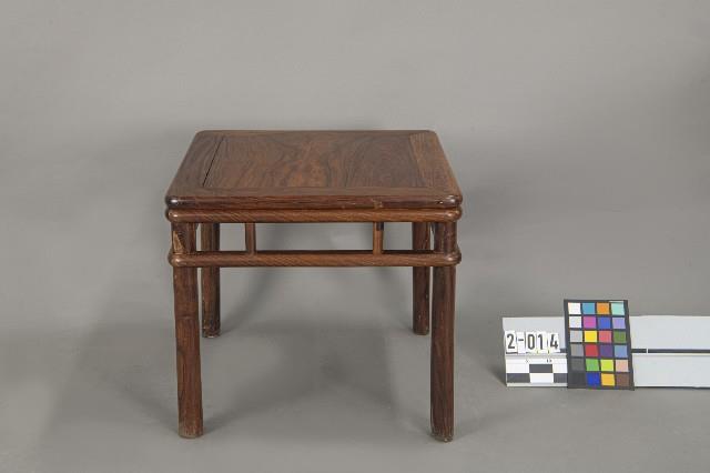 花梨木圓包圓裹腿方凳藏品圖，第1張