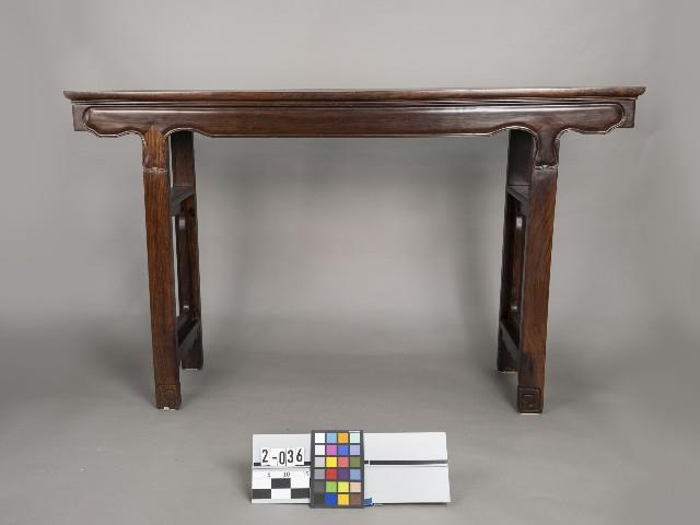 花梨木長畫案藏品圖，第1張