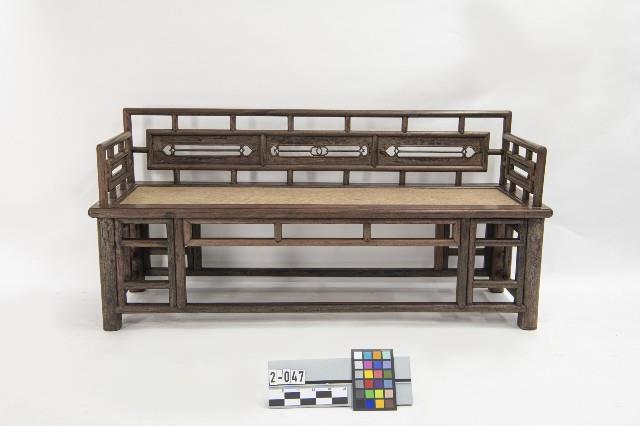 縧環板三圍式羅漢床藏品圖，第1張