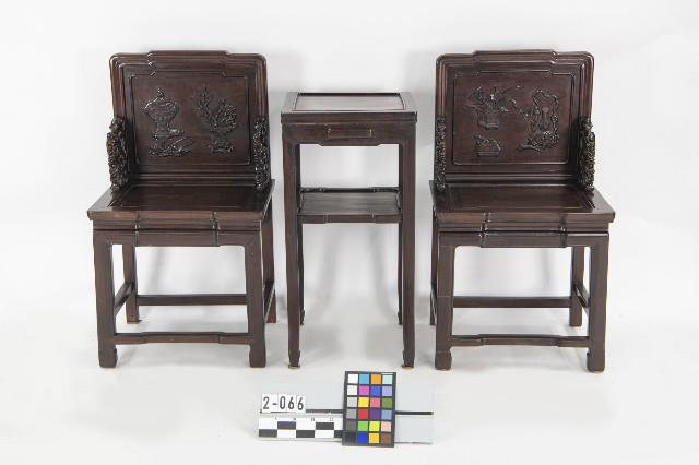 酸枝靠背椅組藏品圖，第1張