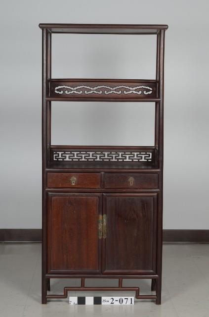 雞翅木書架藏品圖，第2張