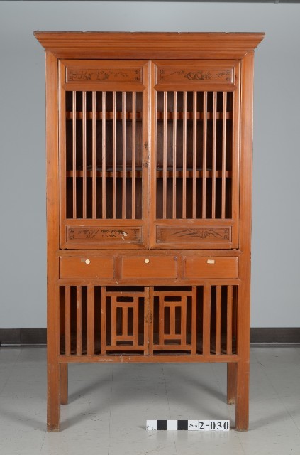 日治時期墨繪菜櫥藏品圖，第2張