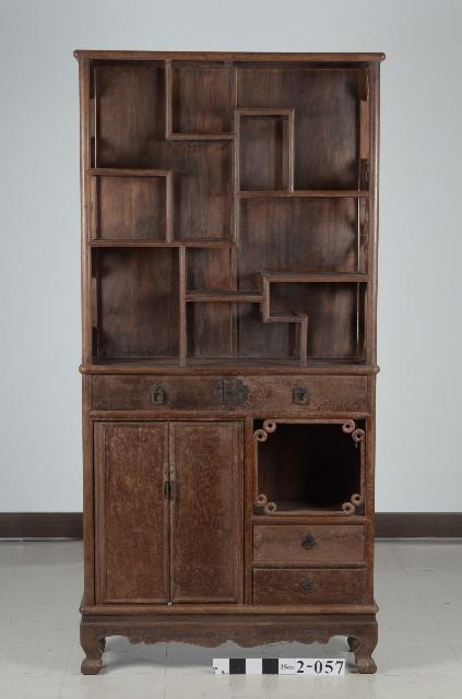 雞翅木多寶格藏品圖，第2張