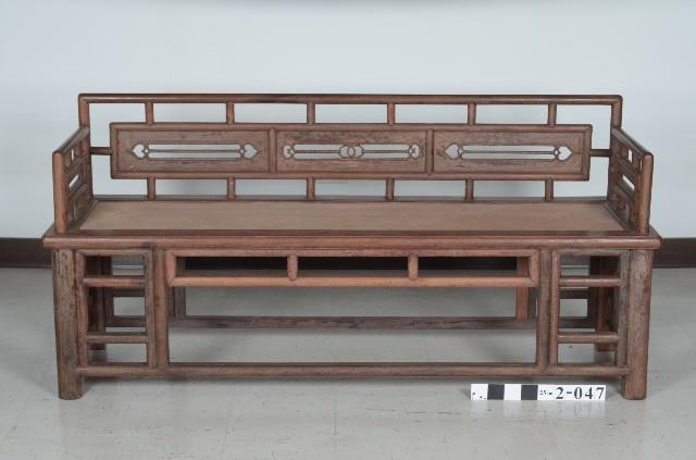 縧環板三圍式羅漢床藏品圖，第2張