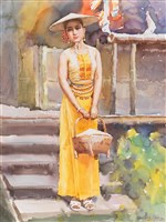 傣族姑娘藏品圖，第1張