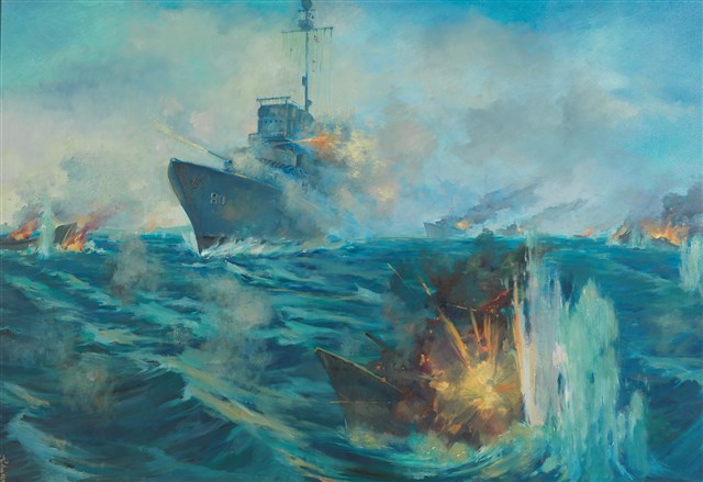 閩江口海戰的圖片