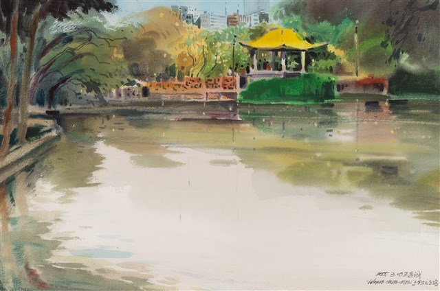 中山公園一景的圖片