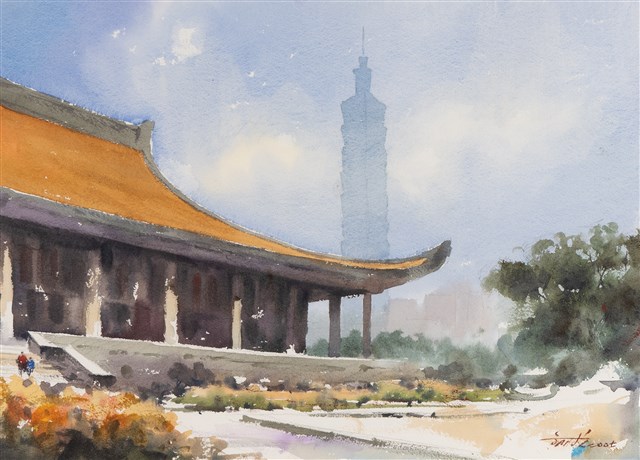 國父紀念館之美的圖片