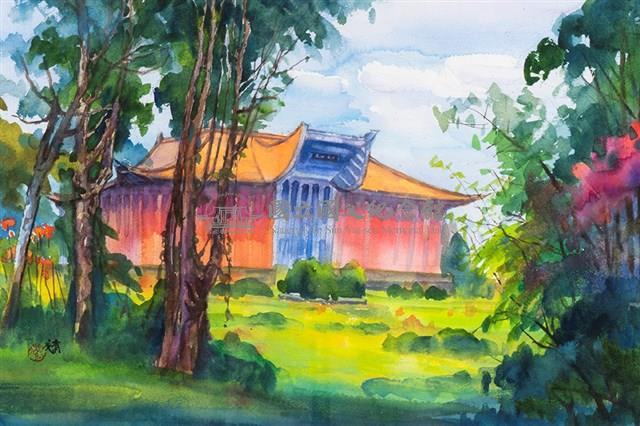 祥和壯觀的國父紀念館藏品圖，第1張