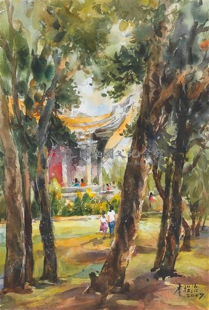 國父紀念館一隅藏品圖，第1張