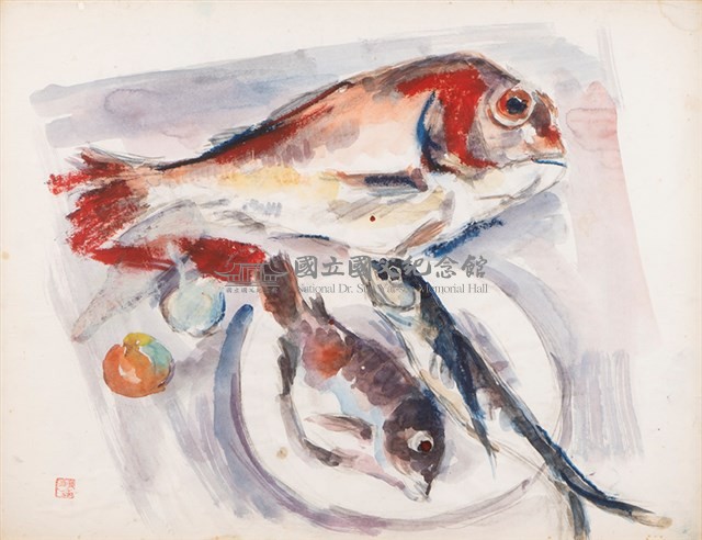 嘉鱲魚、飛魚與赤鯮藏品圖，第1張