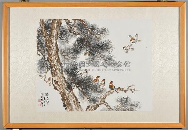松林群雀藏品圖，第2張