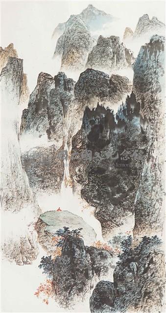 秋山觀瀑藏品圖，第2張