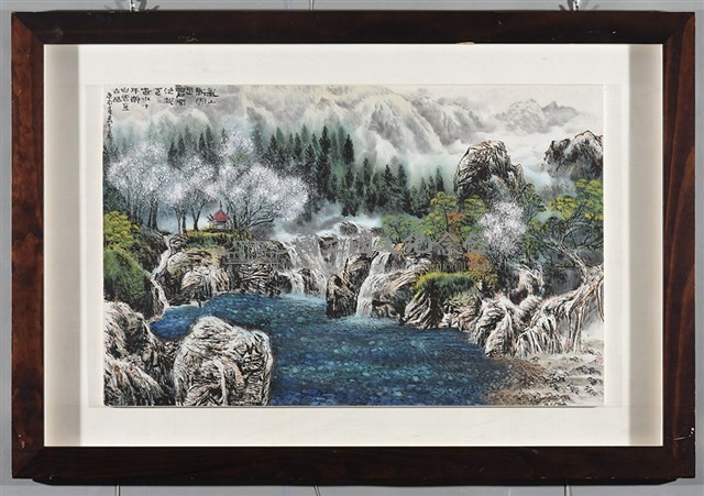 碧潤泛桃花藏品圖，第2張