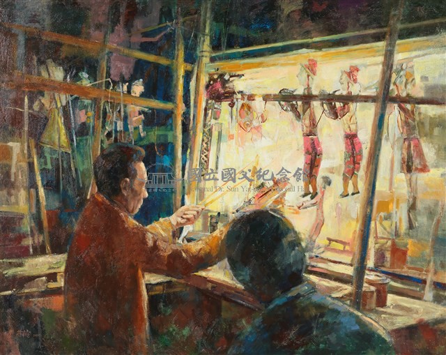 皮影戲藏品圖，第1張