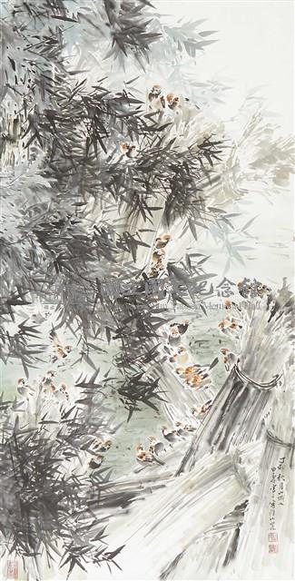 竹雀圖藏品圖，第1張