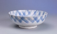 日本斜條大碗藏品圖，第1張