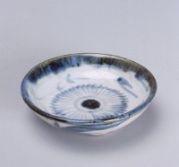 青花輪狀小碟藏品圖，第1張