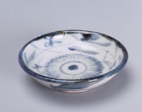青花輪狀小碟藏品圖，第1張