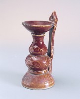 金玉滿堂壁掛式葫蘆油燈藏品圖，第1張