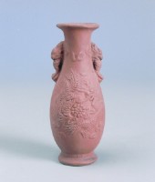 雙耳雙龍搶珠瓶(蔡製)藏品圖，第1張