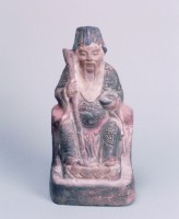 (陶器辛122)山神土地高23.5的圖片