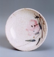 彩繪牡丹碟（小）藏品圖，第1張