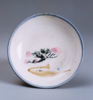 彩繪花卉碟（小）藏品圖，第1張
