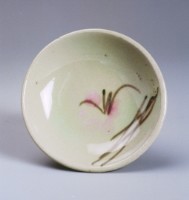 彩繪花卉碟（小）藏品圖，第1張