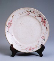 彩繪梅花盤（小）藏品圖，第1張