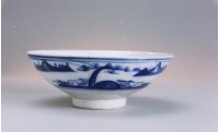 青花山水大碗藏品圖，第1張
