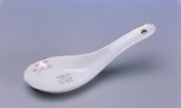 祿字白瓷湯匙藏品圖，第1張