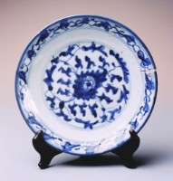 青花瓷盤藏品圖，第1張