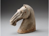 灰陶馬頭藏品圖，第1張