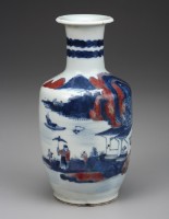 Blue-and-white Red Glaze Vase Collection Image, Figure 1, Total 3 Figures