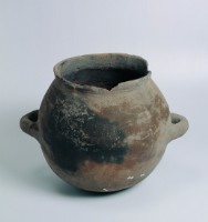 雙紐缽(雙橫把陶罐)藏品圖，第1張