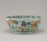 Bowl in famille- rose with decoration of lotus Collection Image, Figure 1, Total 3 Figures