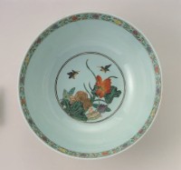 Bowl in famille- rose with decoration of lotus Collection Image, Figure 2, Total 3 Figures