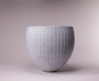 淡藍志野瓶藏品圖，第1張