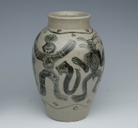 Blue and White Jar (Early 02) Collection Image, Figure 3, Total 3 Figures