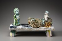 二隻兔子與遊吟詩人的圖片