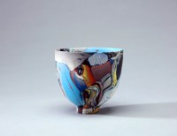 多彩花瓶藏品圖，第1張