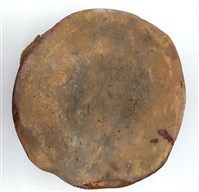 黃釉鹿林樹段火爐藏品圖，第3張