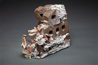 被遺棄的牆角紅磚化石藏品圖，第3張