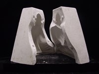 劉培中像石膏模藏品圖，第1張