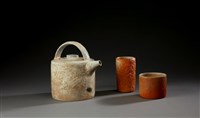 茶具組(1壺兩杯)藏品圖，第1張