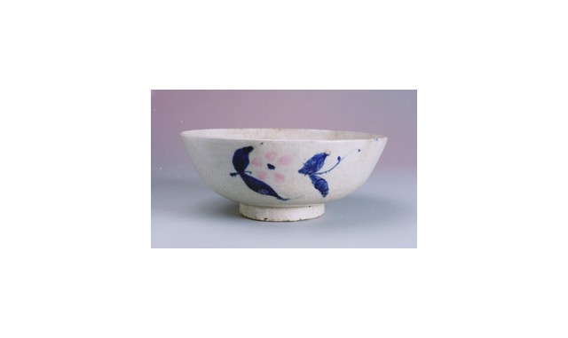 Grass and Flower Large Bowl