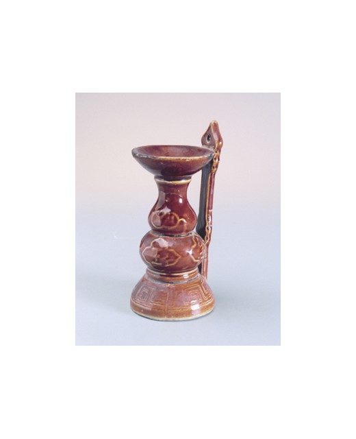 Brick Clay Oil Lamp